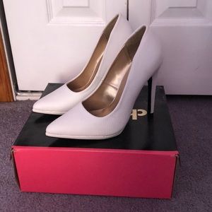 White heels